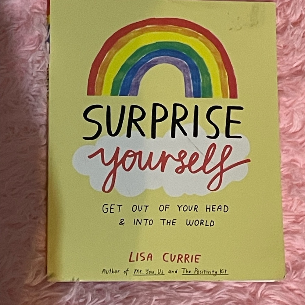 Surprise Yourself Book with Rainbow Cover
